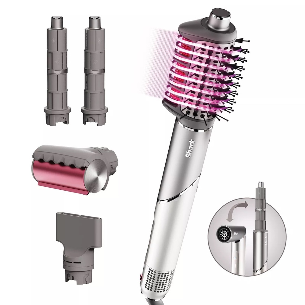 EUC Shark Beauty FlexFusion Air & Ceramic Styling System